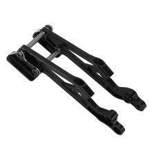 Montaje de alerón trasero de aluminio negro 1/8 para Kraton 68g