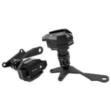 Anti-Fall Rack Slider For CBR500R 2013-2016 Fairing Crash Pad Protective Cover Black