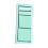 Recyclable Gluey Record Set With Dynamic Grade Dyes-Sky blue 1