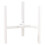 Easy Assembly Triangular Plant Rack Scandinavian-White 30cm 1