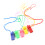 40Stk Pfeife Trainingspfeife Mit Halsband 11