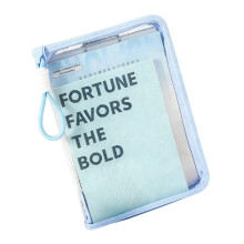 Waterproof Document Organiser Carrying Case With Clipboard-Blue