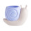 Cute Snail Design Desktop Storage Container For pen-Blue 1