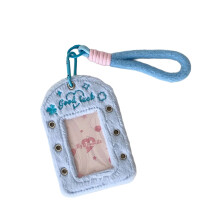 3 Inch Card Sleeve For Mini Photos Student Cards Includes-Blue