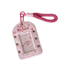 Light Weight Water Resistant 3 Inch Card Protector Sleeve-Pink