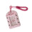 Light Weight Water Resistant 3 Inch Card Protector Sleeve-Pink 1