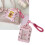Light Weight Water Resistant 3 Inch Card Protector Sleeve-Pink 3