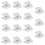 Modern Acrylic Square Clips Multipurpose Desk Stationery-15 1
