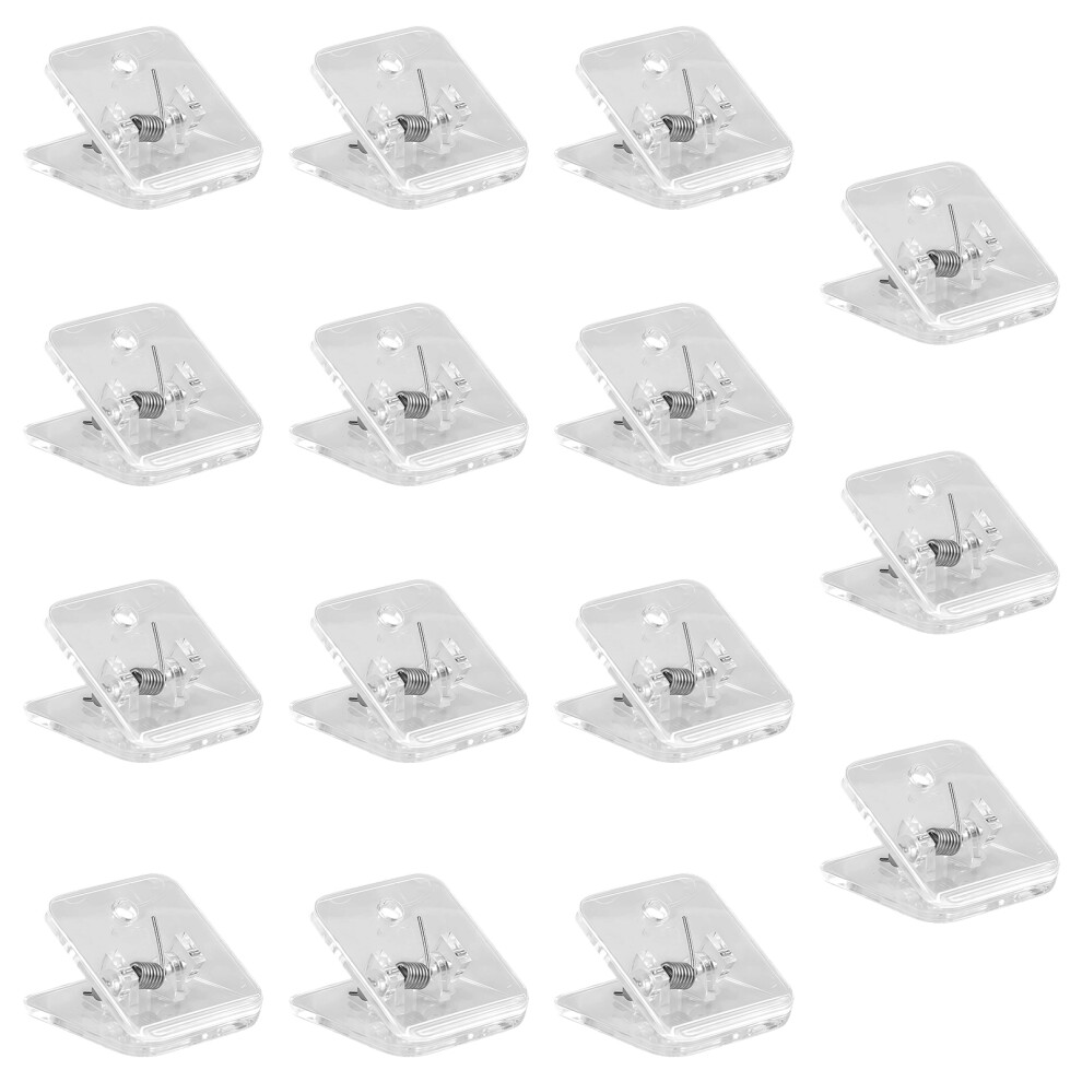 Modern Acrylic Square Clips Multipurpose Desk Stationery-15 7754000253968