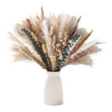 Dried Pampas Grass Set Natural Decors for Rural Wedding & Home