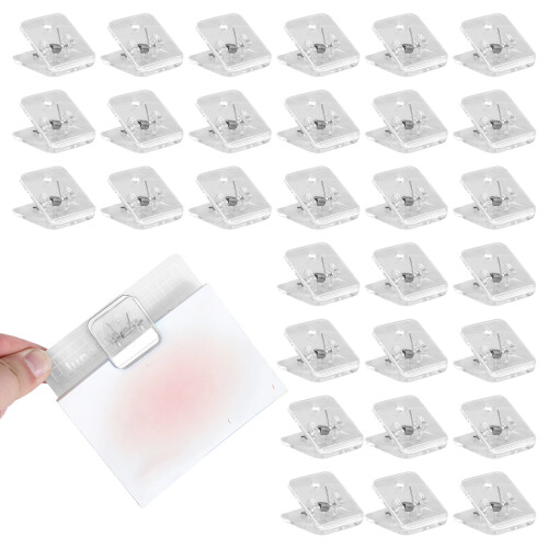 Modern Acrylic Square Clips Multipurpose Desk Stationery-15 1