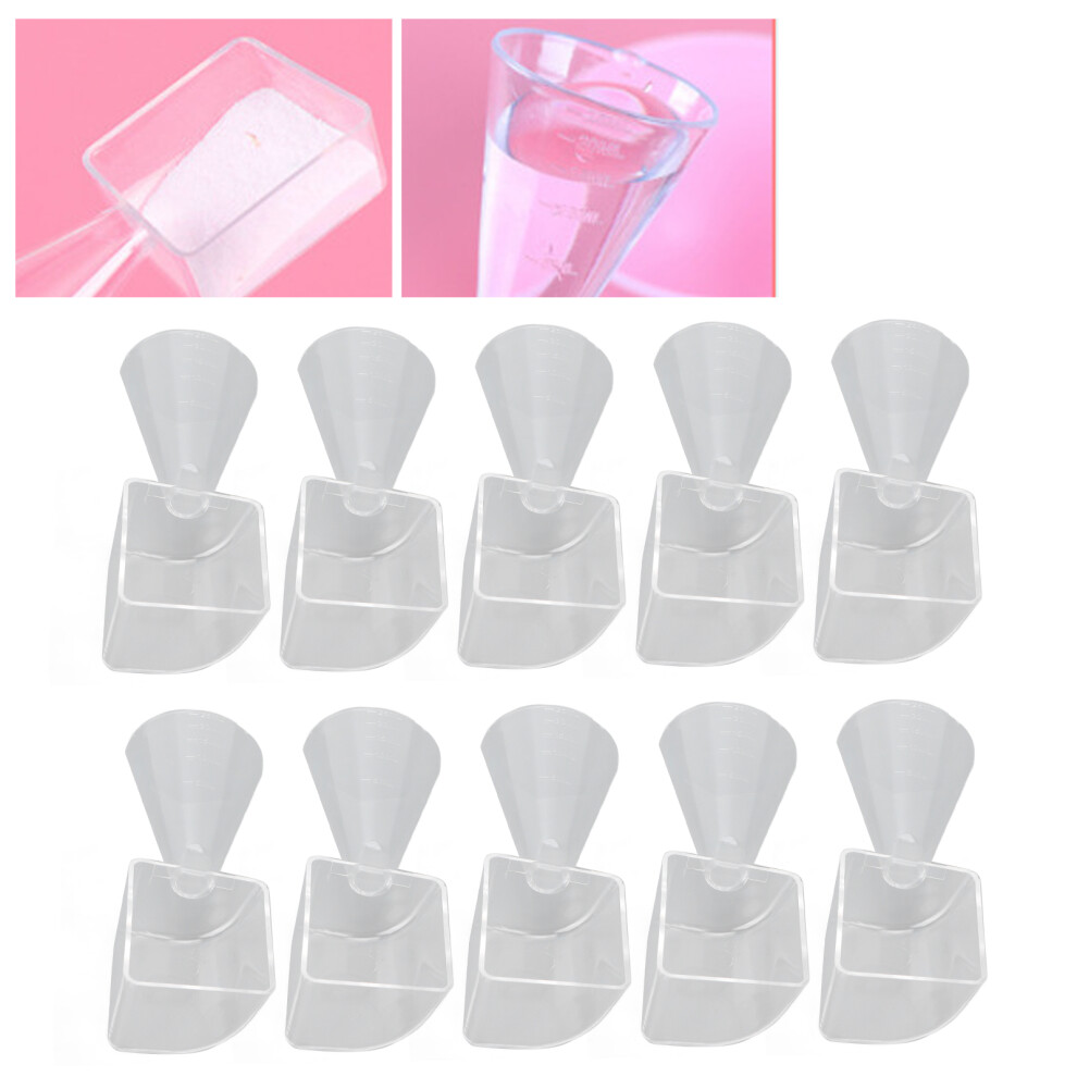 10Pcs Mask Measuring Cup Set, Accurate PP Spoon for DIY Spa Masks