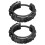Un Par De Pendientes Huggie Circulares Para 11