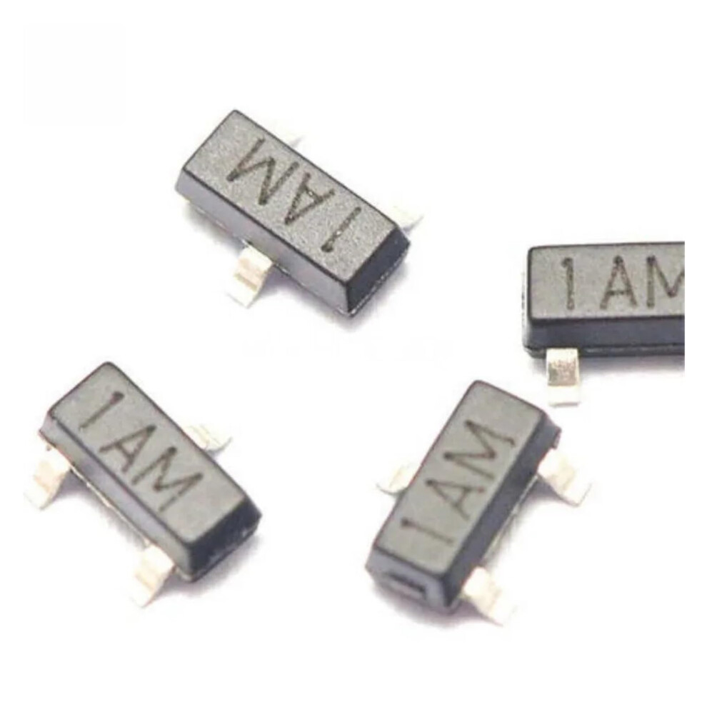 Mmbt3904 Npn Smd Transistor Sot-23 40V 0.2A 2N3904 Equivalent 100 Pcs 9354506664305
