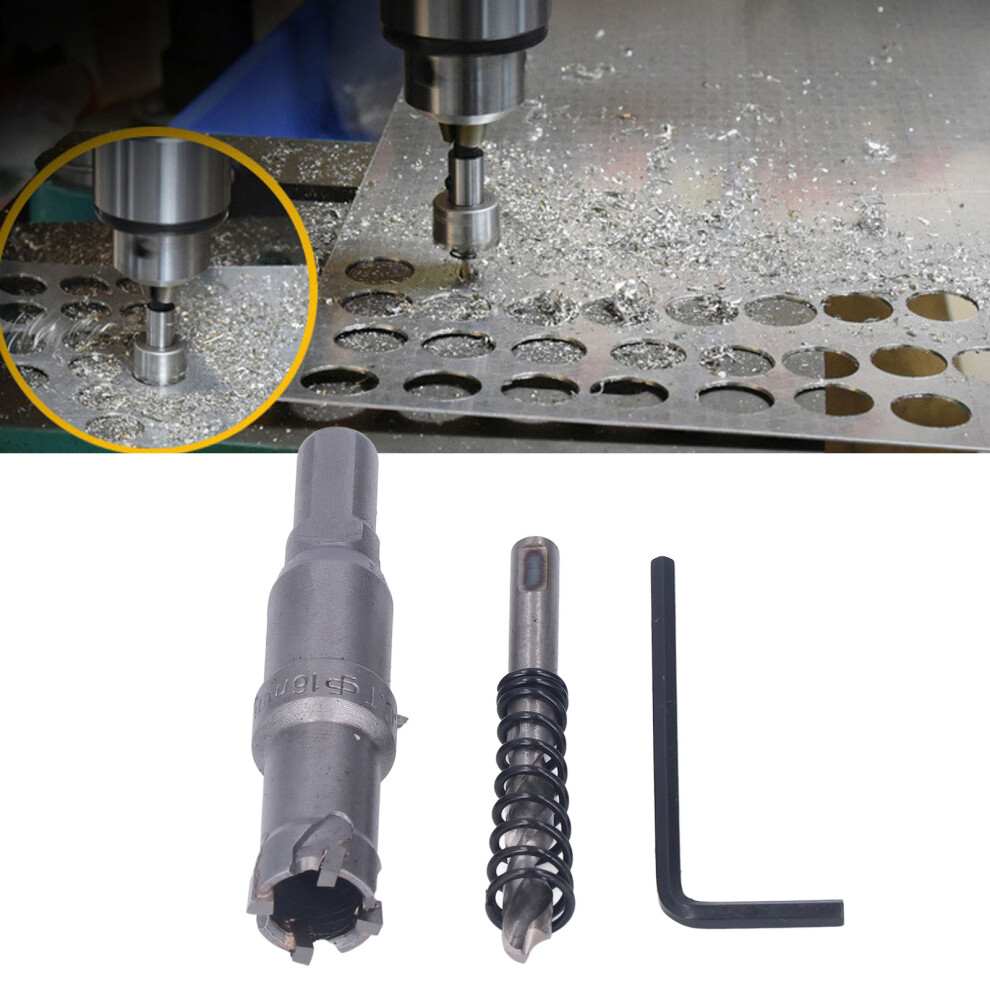 Tungsten Carbide Teeth Hole Saw Cutter 16Mm Drill Bit For Metal 7601357581858