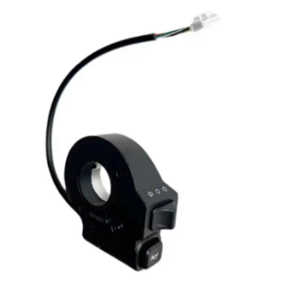 Kikidex (As Show, One Size) Turn Signal Switch For Kukirin G2 G3 G4 Electric Scooter G2 G3 G4 Skateboard Horn Button Accessory Black/Light