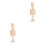 2Pcs Christmas Wooden Unfinished Nutcracker DIY Blank Beige 8