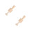 2Pcs Christmas Wooden Unfinished Nutcracker DIY Blank Beige 6