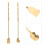 16 Pcs Incense Tools Set: Copper Spoon And For Incense Burner 11