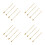 16 Pcs Incense Tools Set: Copper Spoon And For Incense Burner 10