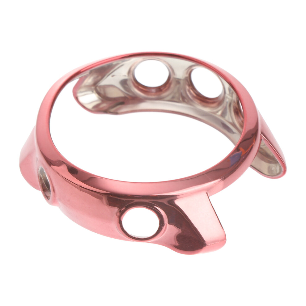Electroplating Protective Shell Single Watch Box Case Cover Frame Pink 3084142817709