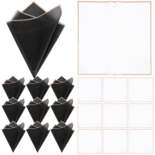Flower Packaging Floral Film Material Black 40 Sheets