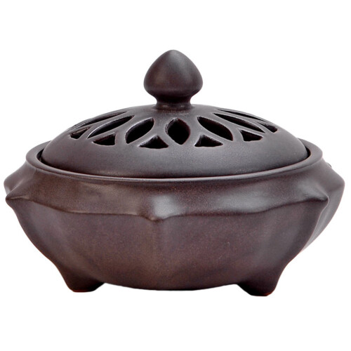 1Pc Ceramic Incense Burner Censer Holder Desktop Decor For Home 2