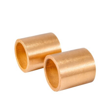 Brass Bushing Inner Diameter 20mm Powder Metallurgy Oil Bearing Wear-Resistant Guide Bushing 20x26x16