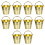 20 Pcs Plastic Snack Bucket Gift Barrel 11