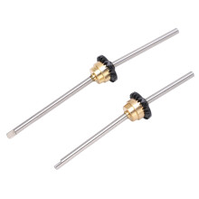 Aluminiumlegierungs-Front- / Hinterachse-Kit für 1/16 RC-Autos, passt für WPL C14 B16