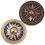 2 Retro Broches Rond Decoratie 5