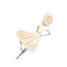 1pc Brooch Abalone Shell Clothes Pin for Women Girls