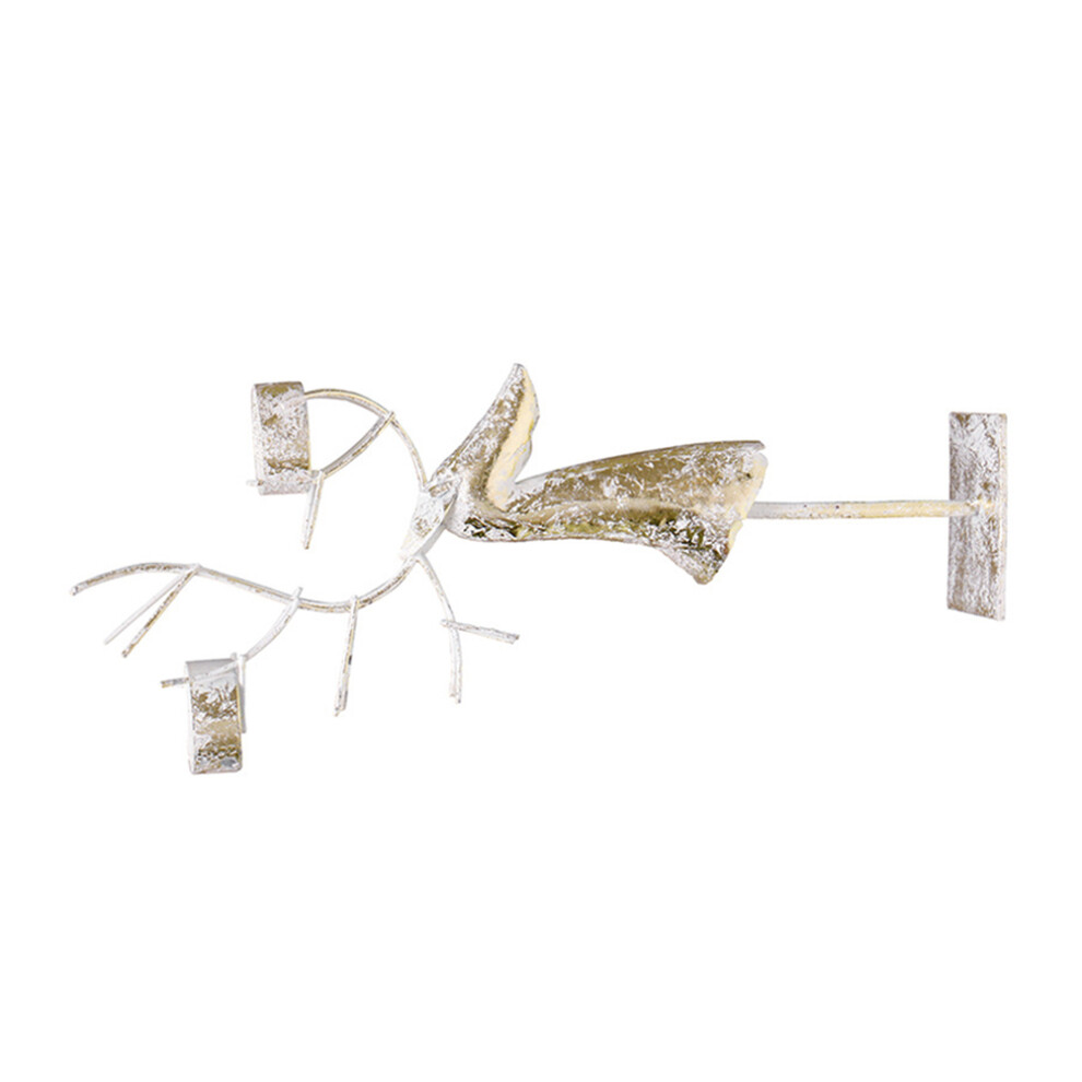 Elk Shape Iron Tea Light Holder For Christmas Table Decor - Size S-image-OPC-PMPMDNK-NEW