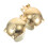 2Pcs Automatic Candle Extinguisher Ring Metal Wick Snuffer Tool Golden 11