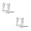 2Pcs Coin Display Stand Holder Frame 60Mm For Commemorative Coins 8