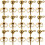 40pcs Stainless Steel Earring Studs DIY Ear Pin Accessories 3