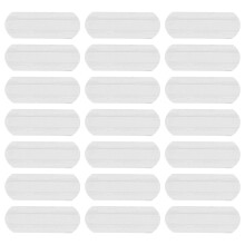 60Pcs Vertical Ear Stickers White Cosmetic Ear