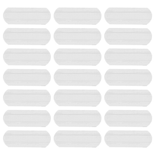 60Pcs Vertical Ear Stickers White Cosmetic Ear
