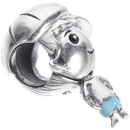 Delicate Cool Boy Silver Pendant Creative Jewelry Charm