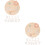 2Set Dischi Baby Milestone Decorativi Per Cameretta 8