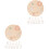 2Set Dischi Baby Milestone Decorativi Per Cameretta 5