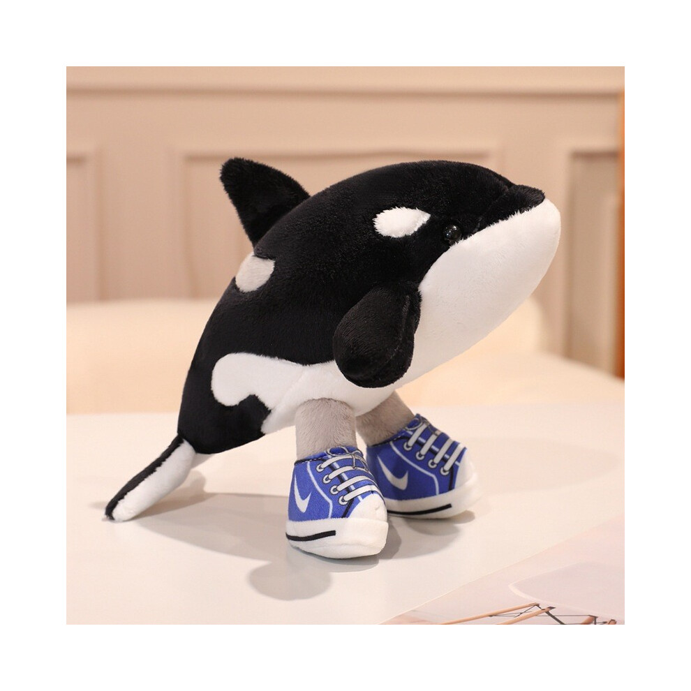 (Orca, 20 CM) Tungtungsahur Tralala Tralalero Plush Toy For Kids Bedroom Decor Playtime And
