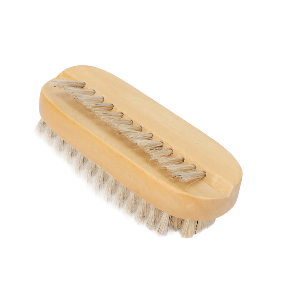 Versatile Wooden Nail Cleaning Brush with Rough Bristles for All Uses