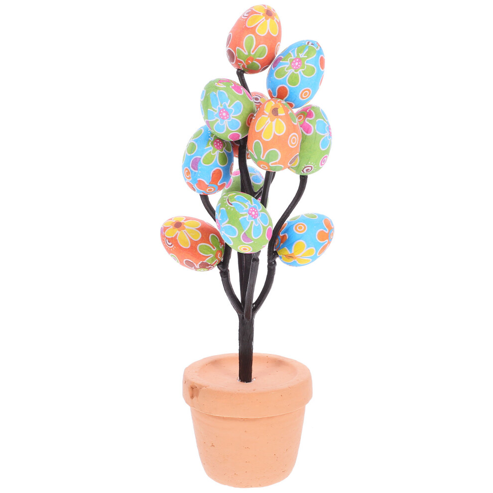 Multi Easter Artificial Egg Tree Easter Party Table Decoration