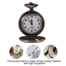 alloy classic hollowed-out snake pocket watch for adults coffee