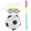 1Set Pinata Tema Calcio Con Per Compleanno 3