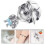 pendant lamp shade, frosted indoor light replacement 9