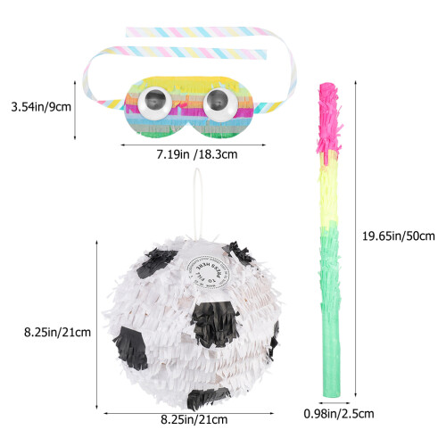 1Set Pinata Calcio in Con Per Decorazioni 1