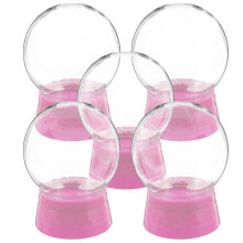 6 Stuks 270 Ml Vullbare Sneeuwbol DIY Kerstdecoratie