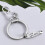 Pendant Key Ring Man Fathers Day Personalised Keyring Chain Flat 7